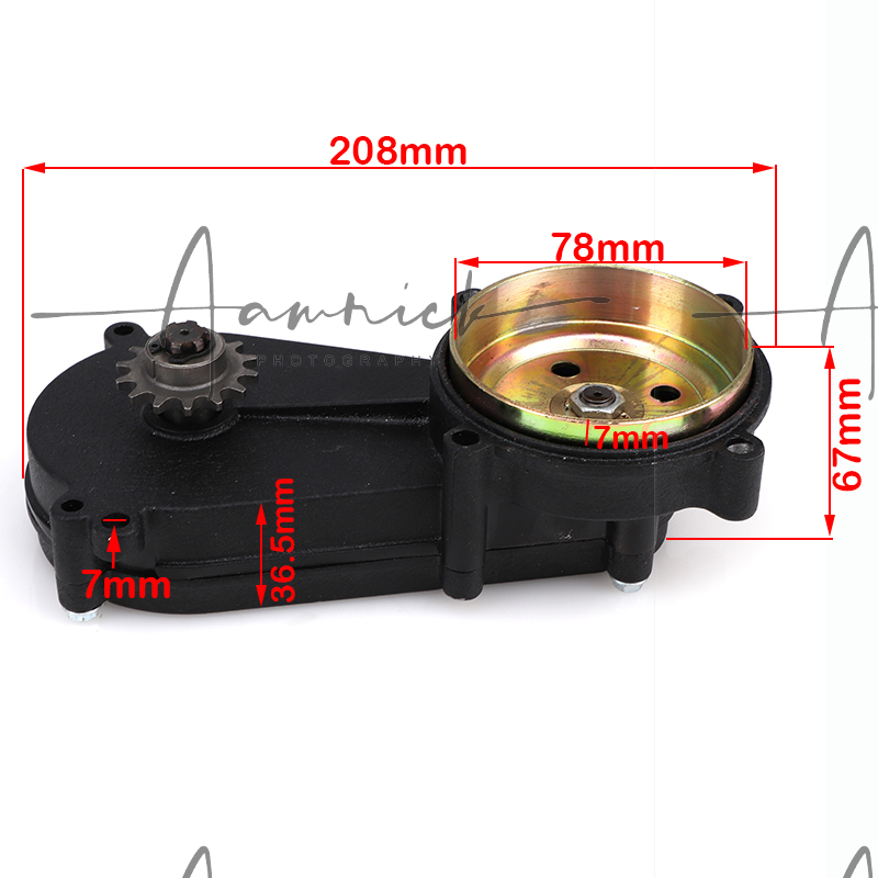 Motorcycle Gear Garage Storage - 47cc 49cc T8F/11T-20T Transmission Reduction Gearbox