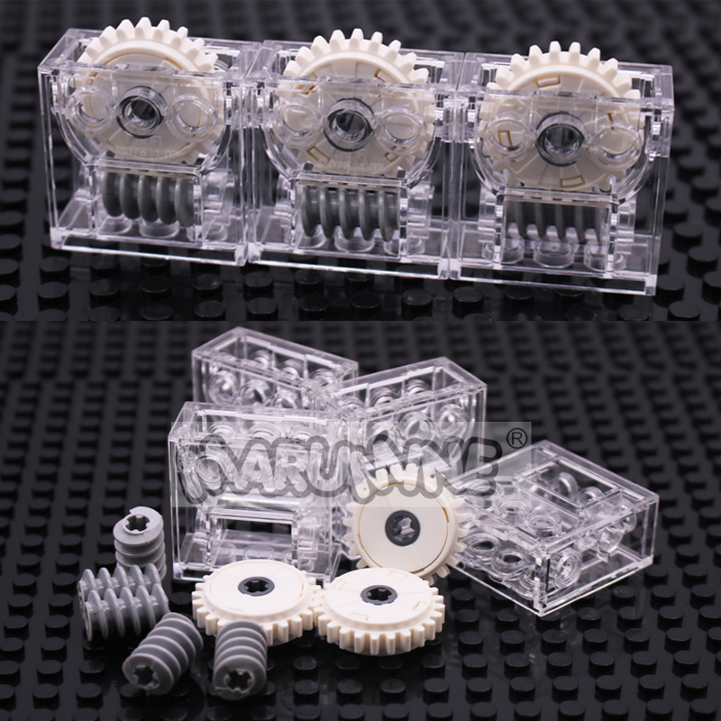 Motorcycle Gear Garage Storage - Marumine Gear Box MOC Building Block