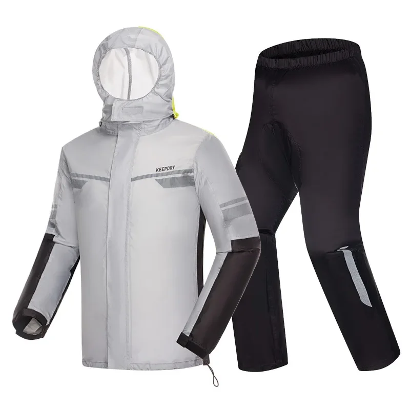 Motorcycle Split Raincoat Rain - огляд і ціна Motorcycle Rain Suit