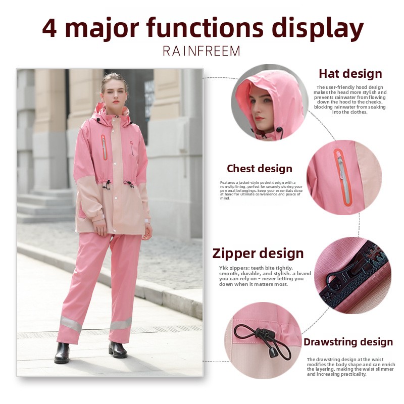 Motorcycle Rider Raincoat Set  - огляд і ціна Motorcycle Rain Suit