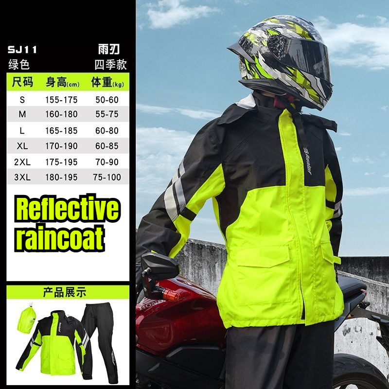 Motorcycle Rain Suit Split Typ - огляд і ціна Motorcycle Rain Suit