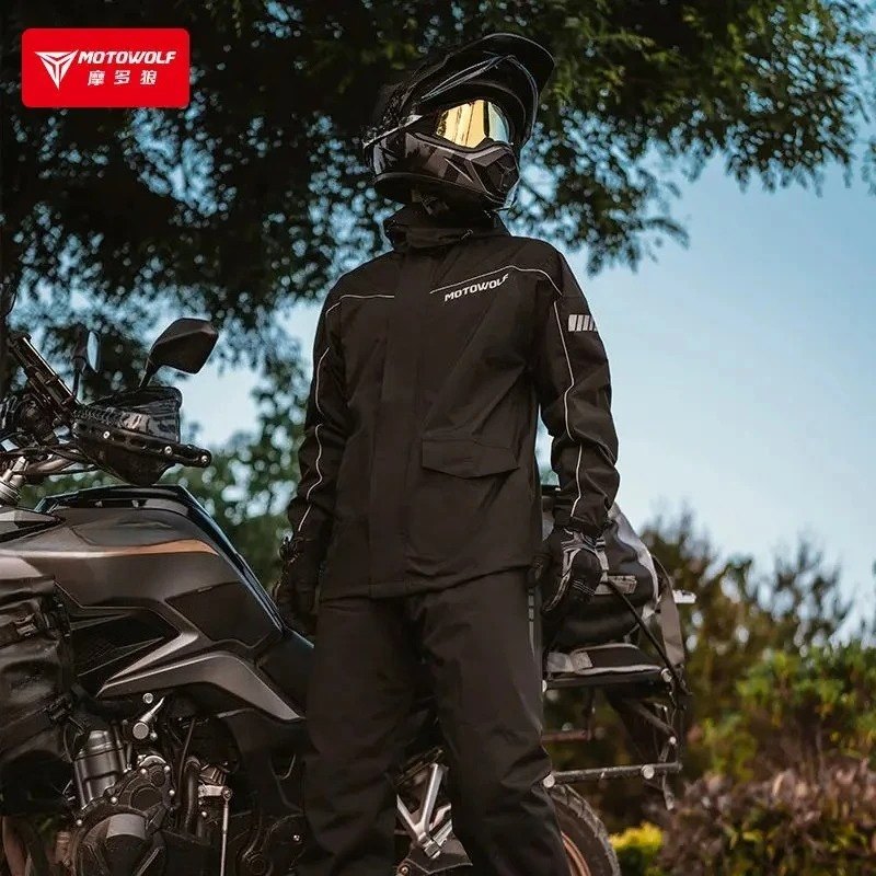 MOTOWOLF Motorcycl Riding Rain - огляд і ціна Motorcycle Rain Suit