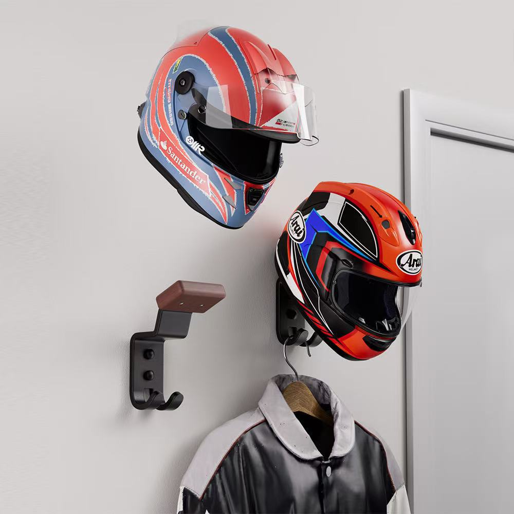 Generic Helmet Holder Wall Mou - огляд і ціна Motorcycle Gear Garage Storage