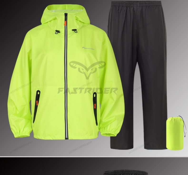 Suit For Summer Unisex Motorcy - огляд і ціна Motorcycle Rain Suit