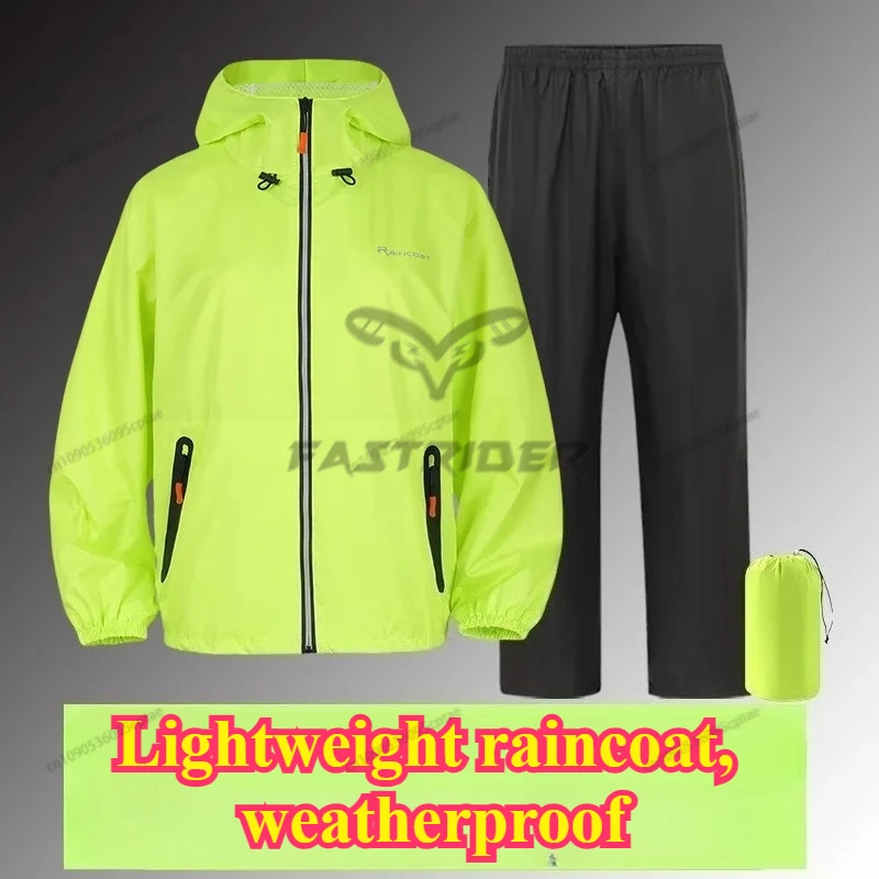 Suit For Summer Unisex Motorcy - огляд і ціна Motorcycle Rain Suit