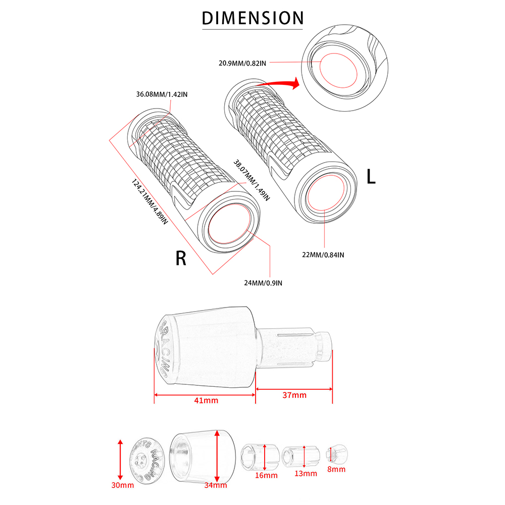Motorcycle Brake Handle Clutch - огляд і ціна Motorcycle Gear Lever Rubber