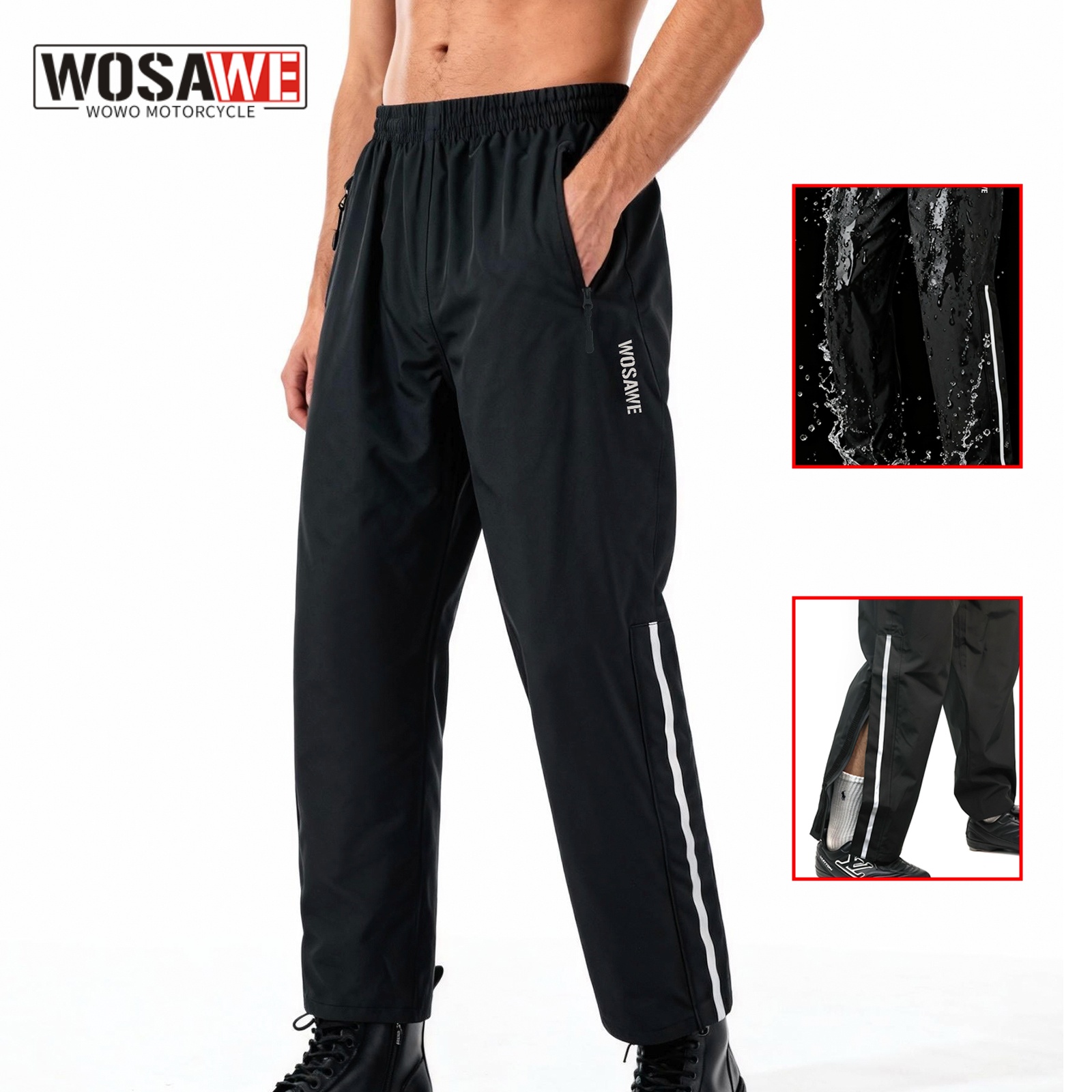 WOSAWE Motorcycle Motorbike Ra - огляд і ціна Motorcycle Rain Suit
