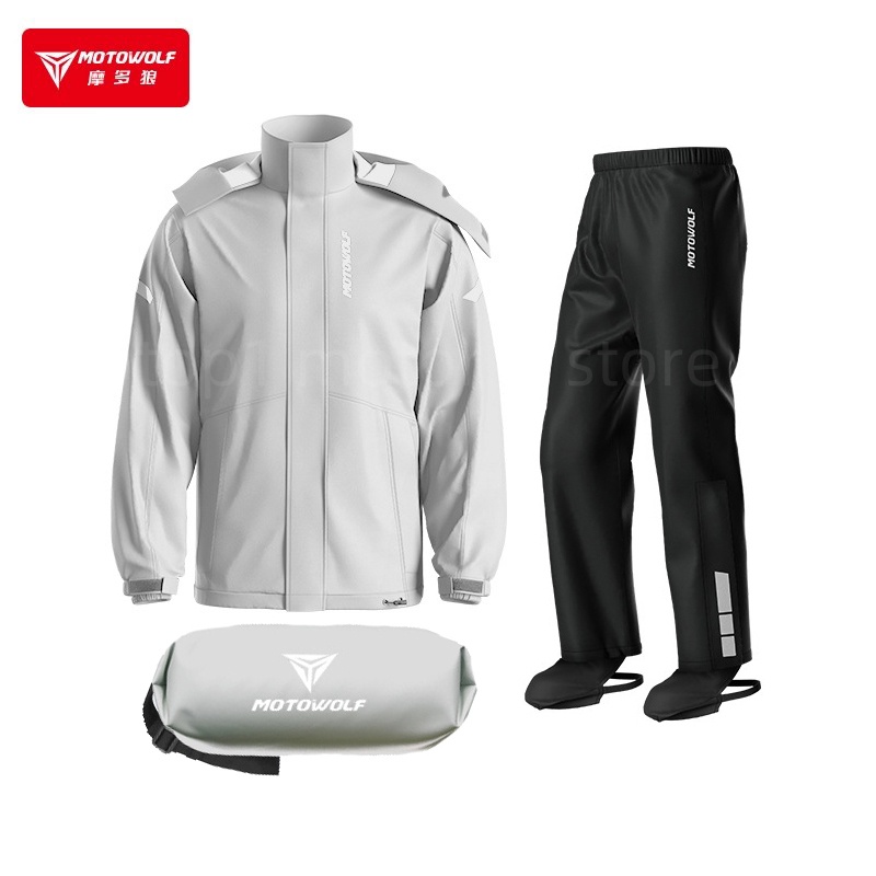 Men Motorcycle Rainsuit Parkas - огляд і ціна Motorcycle Rain Suit
