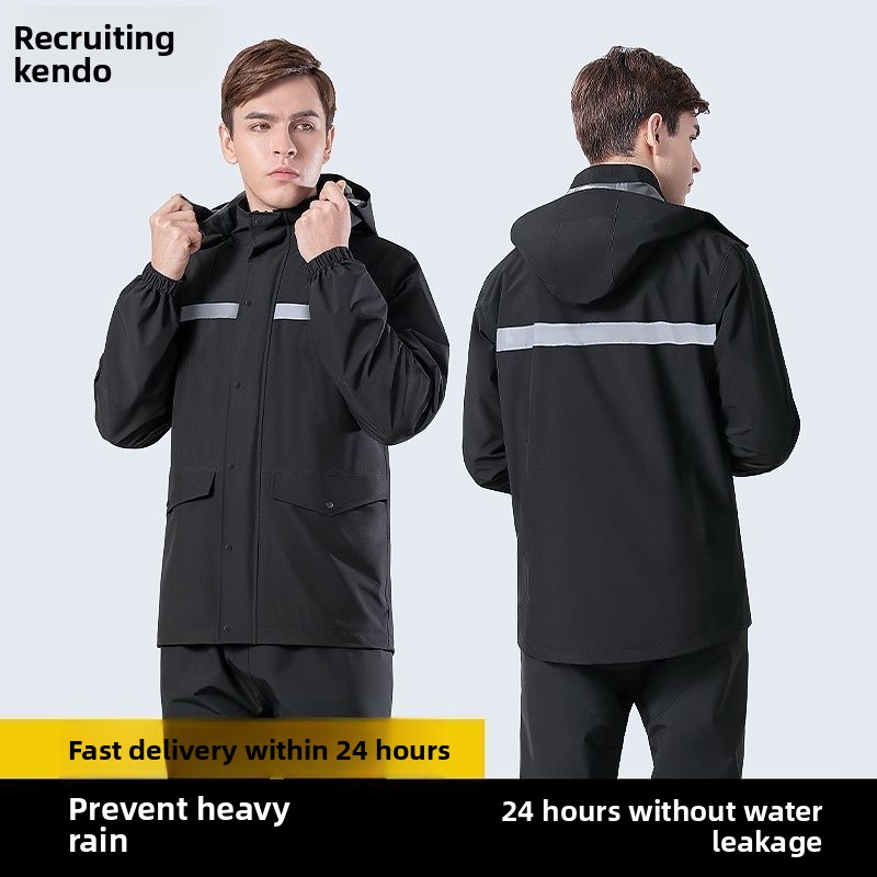 9XL Fat Man Reflective Waterpr - огляд і ціна Motorcycle Rain Suit