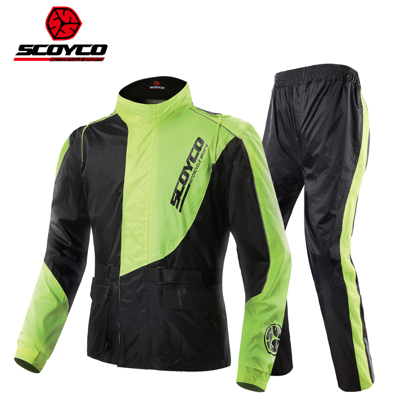 SCOYCO Motorcycle Riding Rainc - огляд і ціна Motorcycle Rain Suit