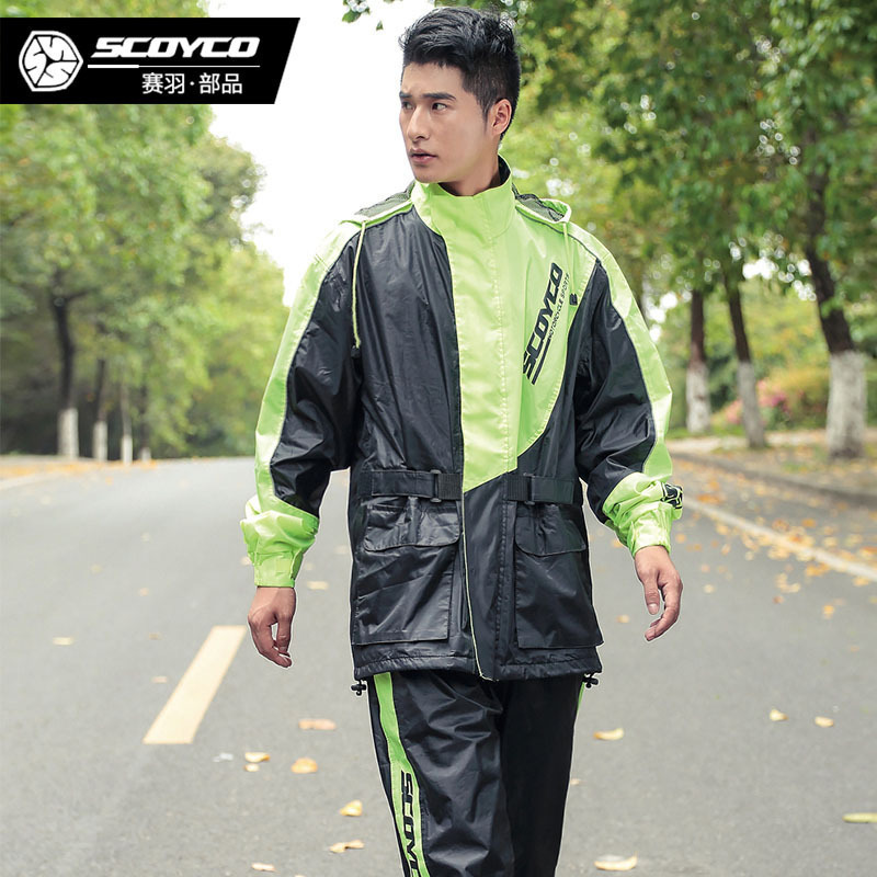 SCOYCO Motorcycle Riding Rainc - огляд і ціна Motorcycle Rain Suit