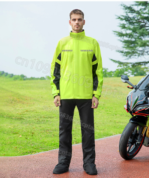 Waterproof Split Motorcycle Ra - огляд і ціна Motorcycle Rain Suit